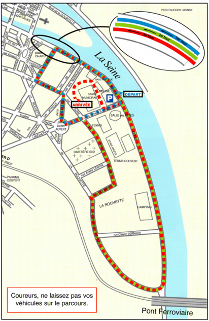 10km de Melun, le 2 juin 2017