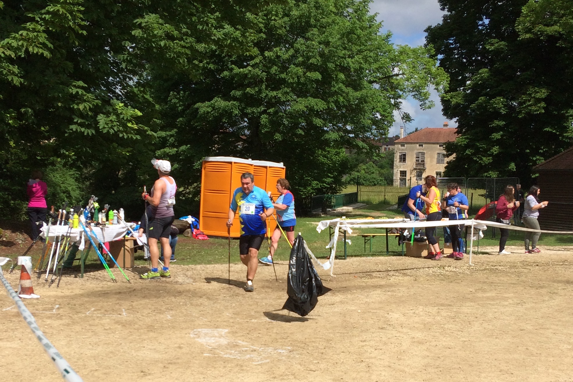 7ème manche del Marche Nordique Tour, Chaumont, le 4 juin 2017