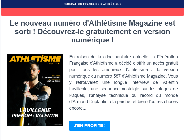 La gazette du 13 avril 2020