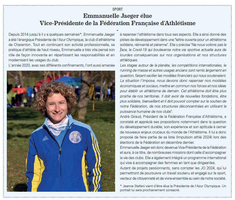 La Gazette du 8 Février 2021