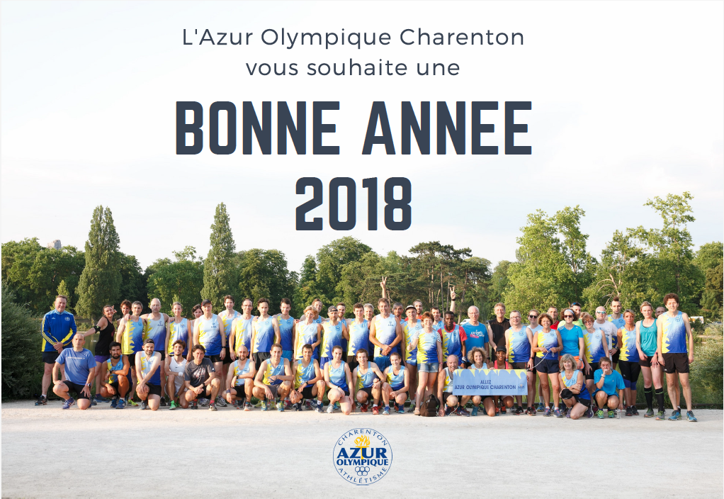 L’azur vous souhaite une bonne année 2018