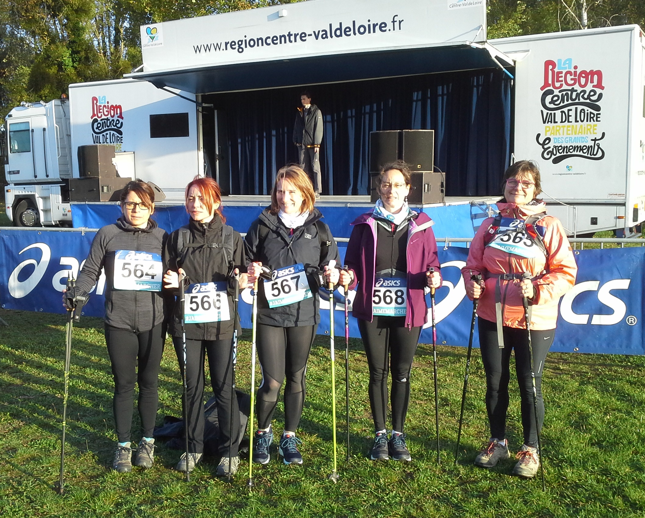 Les résultats Marche du 21 et 22 octobre 2017