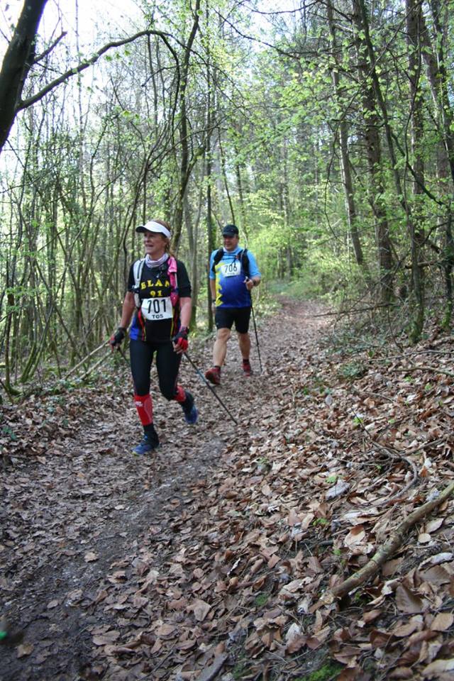 Marche nordique compétition nature longue du 15 avril 2018