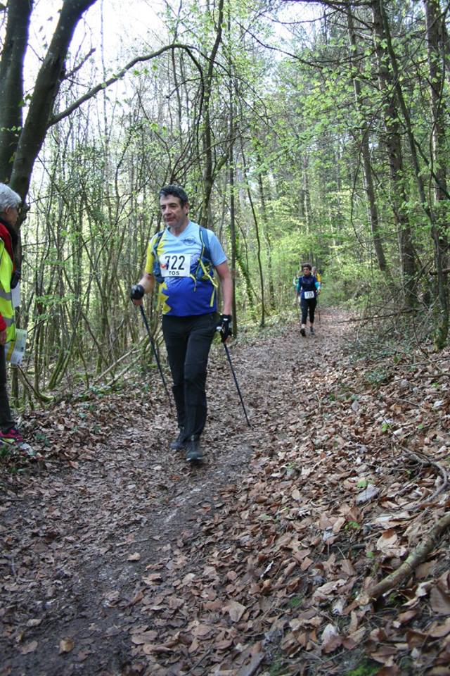 Marche nordique compétition nature longue du 15 avril 2018