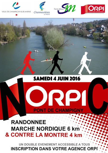 Sortie Marche Nordique La NORPIC, le 4 juin 2016