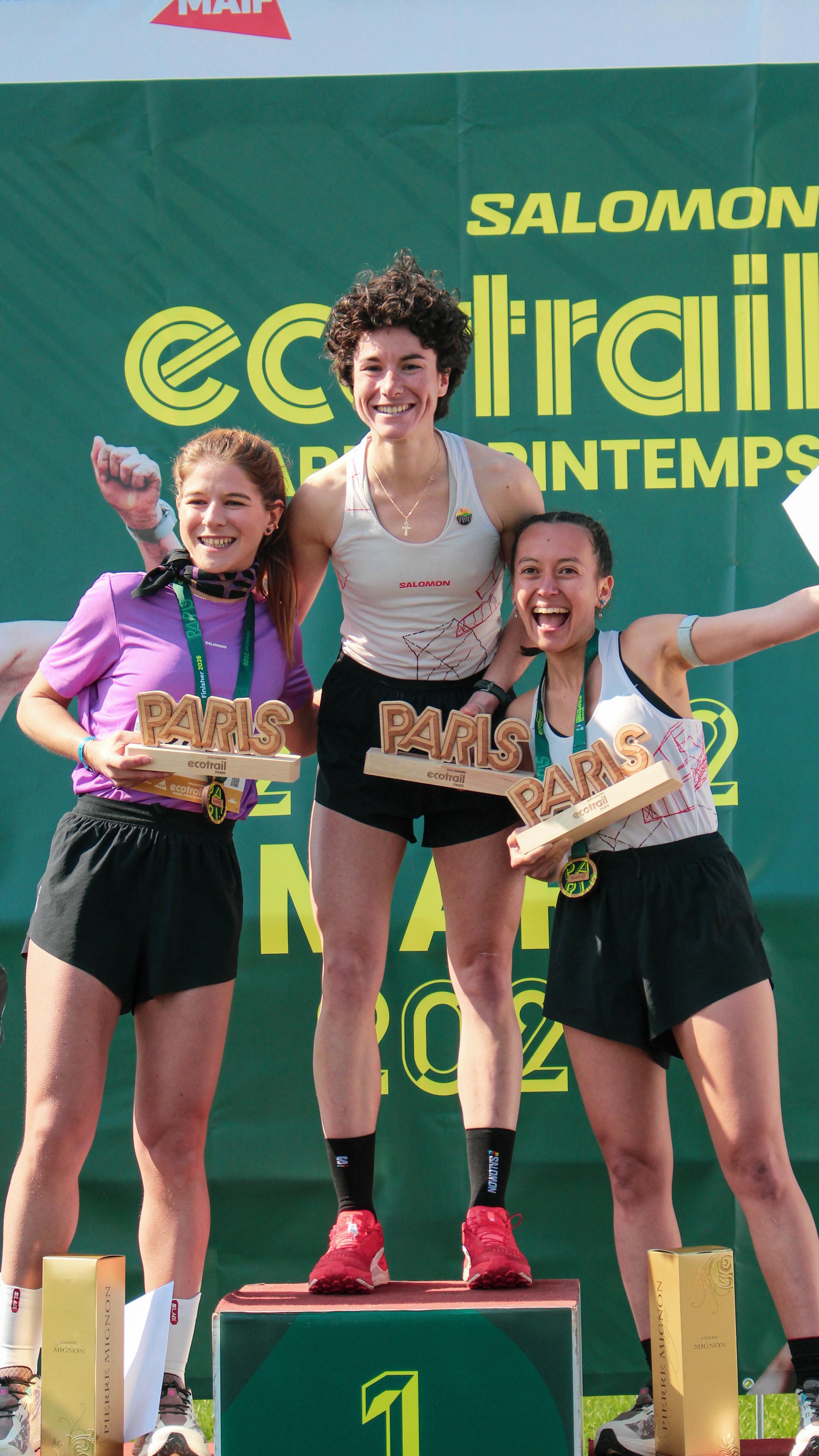 Podium pour Léa à l'Eco Trail de Paris